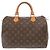 Borsa a mano Louis Vuitton Speedy 30 Monogram Marrone Monogramma