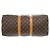 Louis Vuitton Keepall Bandoulière 45 Boston Bag Marrone Monogramma - vista 3
