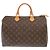 Borsa Louis Vuitton Speedy 35 Monogram Marrone Monogramma