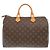 Borsa Louis Vuitton Speedy 35 Monogram Marrone Monogramma - vista 2