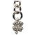 Chanel Halskette mit Klee-Motiv Silber - Ansicht 2