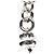 Chanel Halskette mit Klee-Motiv Silber - Ansicht 3