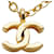 Chanel Vintage Coco Mark Halskette Golden - Ansicht 2