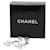 Orecchini a lobo Chanel Coco Mark Argento Rosa Crudo  - vista 4