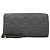 Portafoglio Zippy Louis Vuitton Monogram Empreinte Nero