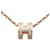 Hermès Collana Hermes Mini Pop H Beige  - vista 1