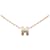 Hermès Collana Hermes Mini Pop H Beige  - vista 2
