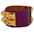 Hermès Hermes Collier de Chien Charm Bracelet Golden Purple  - view 2