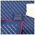 Hermès Foulard Hermes Carre 45 H Geometric Rosso Blu navy - vista 6