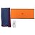 Hermès Foulard Hermes Carre 45 H Geometric Rosso Blu navy - vista 7