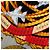 Hermès Foulard in seta plissettato Hermes Carre 70 Rêves d'Espace Multicolore - vista 3