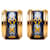 Hermès Boucles d'oreilles émaillées Cloisonné Hermes Bleu Doré  - vue 1