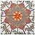 Hermès Hermes Carre 90 Luna Park Amusement Scarf Blu Multicolore - vista 2