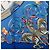 Hermès Hermes Carre 90 Luna Park Amusement Scarf Blu Multicolore - vista 3