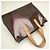 Borsa Louis Vuitton Monogram Vernis Lead PM Bordò - vista 3