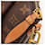 Borsa Louis Vuitton Monogram Rivoli PM Marrone - vista 10