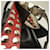 Borsa a tracolla PRADA GRACE LUX 1BD123 Nero Rosso - vista 13