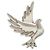 Spilla Peace Bird di Tiffany & Co. firmata Paloma Picasso Argento
