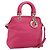 Sac à main Christian Dior Diorissimo en cuir 2way Rose Or Auth bs36402V Doré