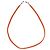 CHANEL Brillenband Canvas Orange Silver CC Auth bs36467 Silber - Ansicht 3