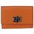 Portafoglio FENDI Celeria in pelle arancione argento Auth 194243A - vista 13