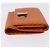 Portafoglio FENDI Celeria in pelle arancione argento Auth 194243A - vista 3