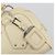 Borsa a mano PRADA in pelle Ivory Silver Auth 195183 Argento Crudo - vista 18