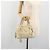 Borsa a mano PRADA in pelle Ivory Silver Auth 195183 Argento Crudo - vista 27