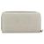 Cartera larga CHANEL de piel Ivory Silver CC Auth bs36634 Plata Crudo - vista 2
