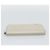 Cartera larga CHANEL de piel Ivory Silver CC Auth bs36634 Plata Crudo - vista 6