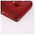 Portafoglio lungo CHANEL Matelasse Camelia in pelle d'agnello rosso e oro CC Auth bs36502 D'oro - vista 14
