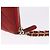 Portafoglio lungo CHANEL Matelasse Camelia in pelle d'agnello rosso e oro CC Auth bs36502 D'oro - vista 8