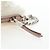 Bolso de hombro con cadena Miu Miu de piel Pink Silver Auth 194738V Plata Rosa - vista 10