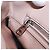 Bolso de hombro con cadena Miu Miu de piel Pink Silver Auth 194738V Plata Rosa - vista 22