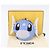 FENDI x FRGMT x POKEMON Bucket Hat Dratini Nylon Brown Blue Auth 167450SM Braun Blau - Ansicht 12