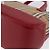 Sac à main BURBERRY Nova Check Canvas Beige Red Auth ka5507 Rouge - vue 15