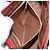 Sac à main BURBERRY Nova Check Canvas Beige Red Auth ka5507 Rouge - vue 20