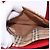 Sac à main BURBERRY Nova Check Canvas Beige Red Auth ka5507 Rouge - vue 21