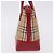 Sac à main BURBERRY Nova Check Canvas Beige Red Auth ka5507 Rouge - vue 3