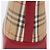 Sac à main BURBERRY Nova Check Canvas Beige Red Auth ka5507 Rouge - vue 4