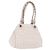 Borsa Salvatore Ferragamo Jacquard Ivory Silver Auth BA14190A Argento Crudo
