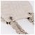 Borsa Salvatore Ferragamo Jacquard Ivory Silver Auth BA14190A Argento Crudo - vista 7