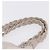 Borsa Salvatore Ferragamo Jacquard Ivory Silver Auth BA14190A Argento Crudo - vista 9