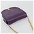 Céline Borsa a tracolla CELINE Star Ball Chain in pelle Viola Oro Auth 193407V D'oro Porpora - vista 6