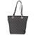 Saco Tote GUCCI GG Canvas Preto Prata 31244 Auth 192522 - vista 2