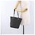 Saco Tote GUCCI GG Canvas Preto Prata 31244 Auth 192522 - vista 23