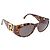 Gafas de sol Gianni Versace Plastic Brown Gold Tone Auth BA14752 Castaño