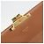 Céline Borsa a tracolla CELINE Triomphe Canvas PVC White Gold Auth 192461SAM Bianco D'oro - vista 20