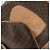 Céline Bolsa Boston CELINE Macadam PVC Couro Marrom Tom Dourado Auth ep15198 - vista 15