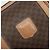 Céline Bolsa Boston CELINE Macadam PVC Couro Marrom Tom Dourado Auth ep15198 - vista 18